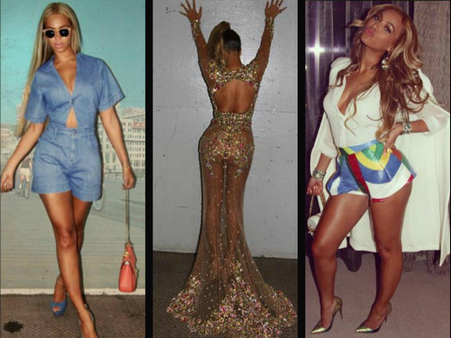 Beyonce Is Flooding Instagram With Flawless & Curvy Pics!