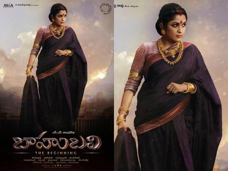 Ramya Krishna's Regal Look As Sivagami From Baahubali