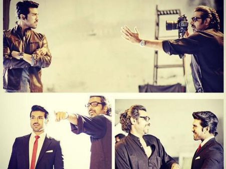 Ram Charan Shoots For His Airlines Ad