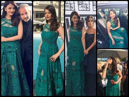 Cannes 2015 Live Red Carpet: Aishwarya Rai Bachchan Looks Enviously Beautiful In Green