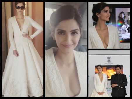 Cannes 2015: Sonam Kapoor Launches Vikas Khanna's Book