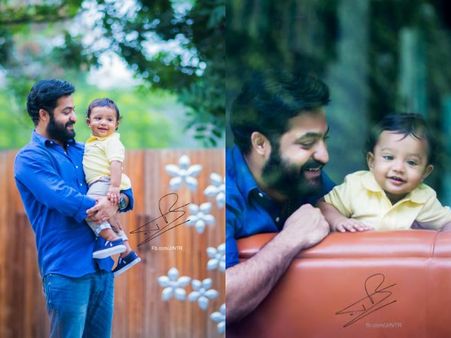 B'day Special: Jr NTR Releases His Son Abhay Ram's Pictures