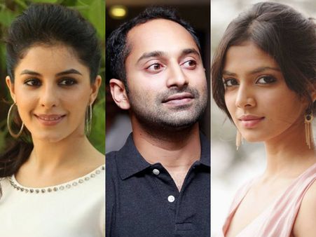 Fahadh Faasil, Malavika Mohanan & Isha Talwar In Nale