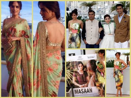 Cannes 2015: Richa Chadda Goes Traditional, Receives Standing Ovation