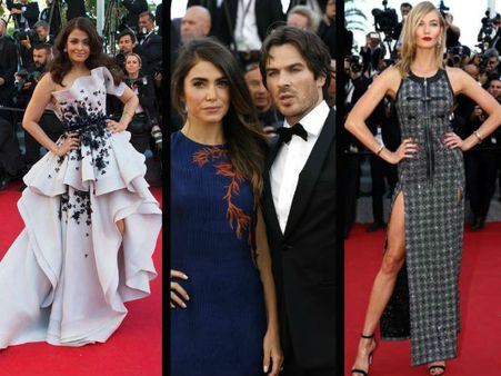 Cannes 2015 Red Carpet: Aishwarya Rai, Nikki Reed, Karlie Kloss & More