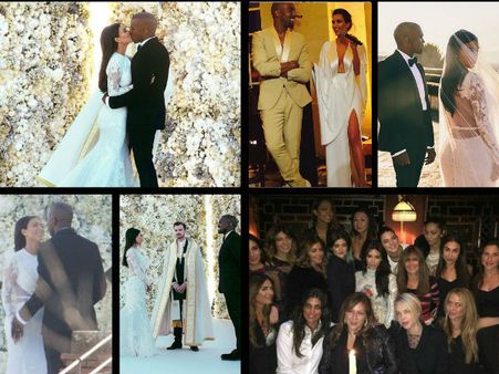 Kim and Kanye's 1st Wedding Anniversary: A Look Back At The Grand Ceremony