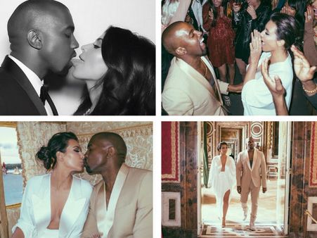 Kim Kardashian & Kanye West's Unseen Wedding Pics