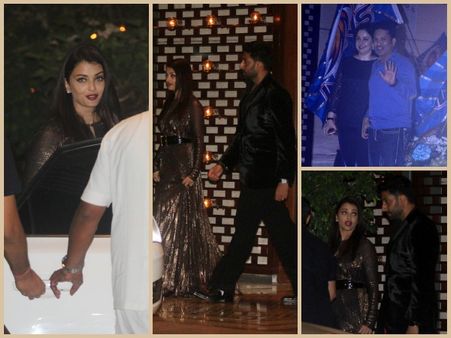 Inside Pics: Aishwarya Rai-Abhishek Bachchan At Mumbai Indians Success Bash