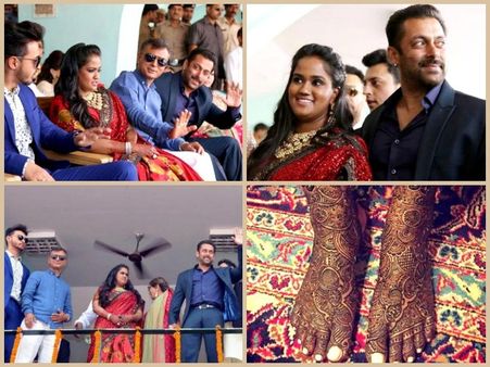 Inside Pics: Salman Khan Gets Emotional Arpita-Aayush Reception In Mandi