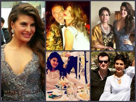 Pics: Jacqueline Fernandez At Naomi Campbell's 45th Birthday Party