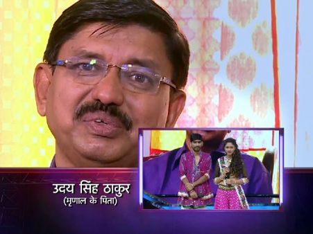 Nach Baliye 7: After Sharad Chandra Tripathi’s Parents Mrunal Thakur’s Parents Make The Couple Cry!