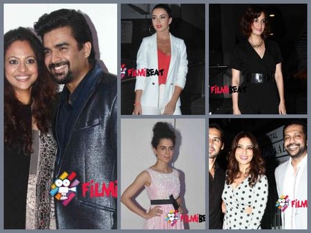 Pics: Kangana, Bipasha & Celebs At Madhavan's Birthday Bash