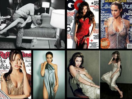 Angelina Jolie Pitt's Hottest Mag Covers: 40th Birthday Spcl