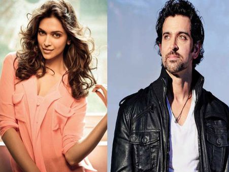 Deepika Padukone-Hrithik Roshan To Pair Up For An Action Thriller