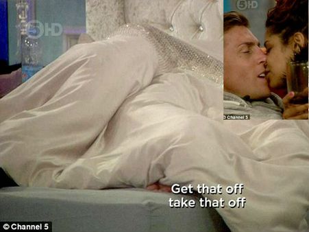Marc O'Neill & Sam Kay Kiss & Take It Under The Sheets At Big Brother House!