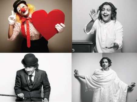 Pics: Vidya Balan Imitates The Looks Of Yesteryear Legends