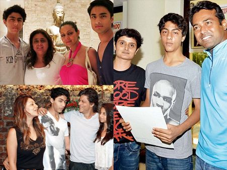 Rare And Unseen Pictures Of Shahrukh Khan’s Children Aryan And Suhana