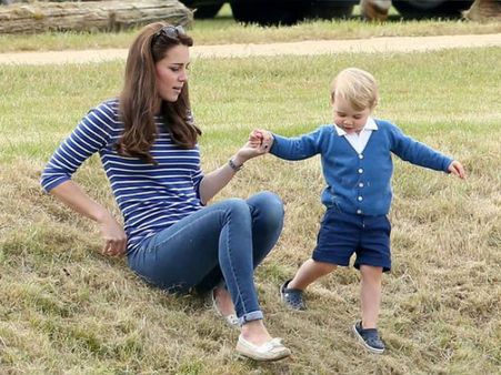 PICS: Prince George & Kate Middleton Enjoy Polo