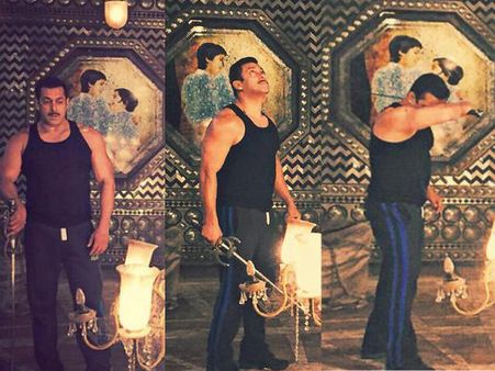 Pics: Salman Khan Practices Sword Fighting For Prem Ratan Dhan Payo