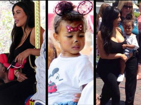 [PICS] North West's 2nd Birthday At Disneyland: Kim, Kanye, Kylie, Kendall, Tyga & More