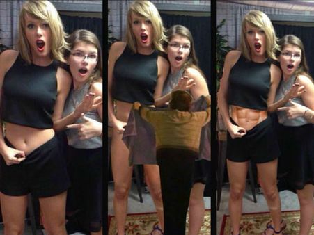 Fans Create Memes of Taylor Swift's Belly Button, See Pics