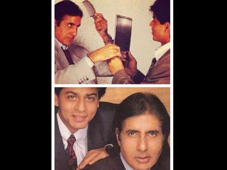 Shahrukh Khan's First Ever Photoshoot With Amitabh Bachchan