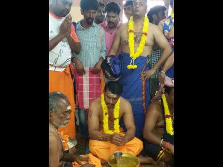 Darshan Heads To Sabarimal, Prays For The Success Of 'Mr Airavata'
