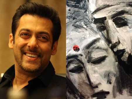 Salman Khan Shows His Artistic Side, Creates A Beautiful Bajrangi Bhaijaan Painting