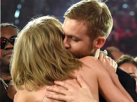 Calvin Harris Praises Taylor Swift, Calls Her 'My Girl' After Apple Stand