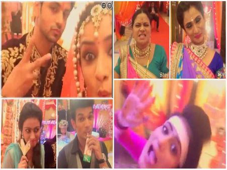 Meri Aashiqui Tum Se Hi Team - Ishaani, Ranveer, Ritika, Shikar, Amba, Lakshmi, Parul In Masti Mood!