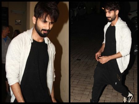 Pics: Guess Who Went On A Movie Date With Shahid Kapoor