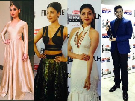 RED CARPET: Celebs At Filmfare Awards South 2014