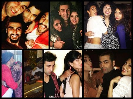Ranveer Singh, Ranbir & Katrina Bond At Arjun's Party: Inside Pics