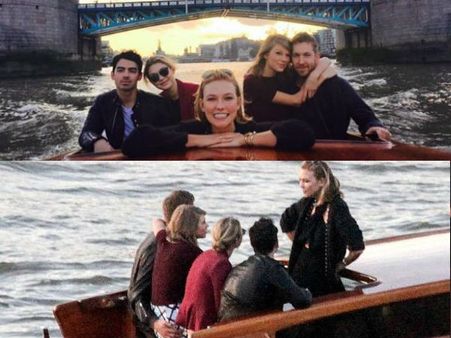 Taylor Swift, Calvin Harris' Double Date With Gigi & Joe Jonas