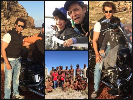 Pics Of Hrithik Roshan Holidaying With Sons In South Africa