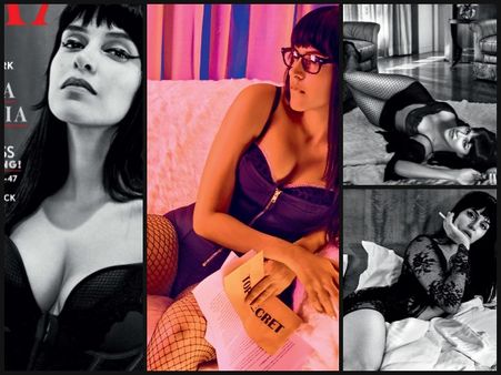 Bootylicious Neha Dhupia's Lingerie Photoshoot For Maxim