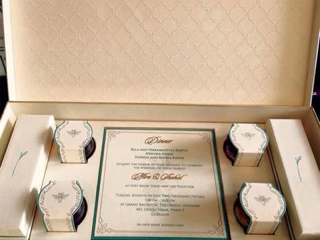 FIRST LOOK: Shahid Kapoor-Mira Rajput’s Wedding Card Out!