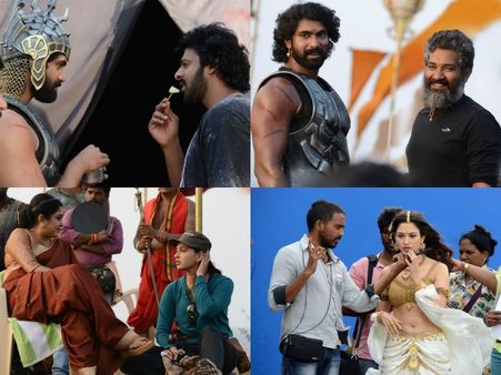 NOT TO MISS: Unseen Candid Pictures From Baahubali Making