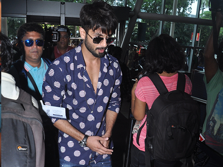 Pictures: The Groom Shahid Kapoor Spotted Leaving For His Wedding
