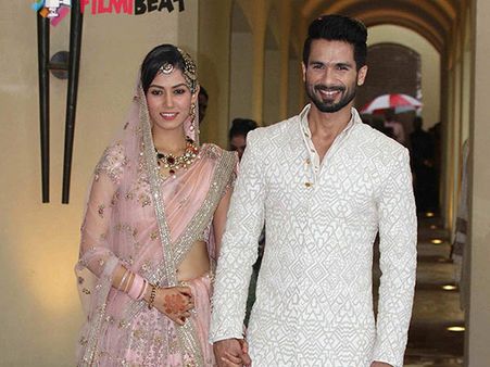 Adorable Pictures: Shahid Kapoor-Mira Rajput’s First Appearance After Wedding