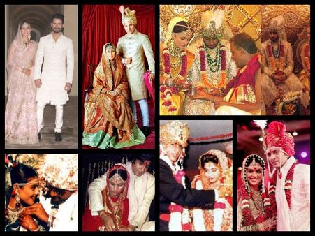 Pics Of 50 Bollywood Celebrities On Their Wedding Day