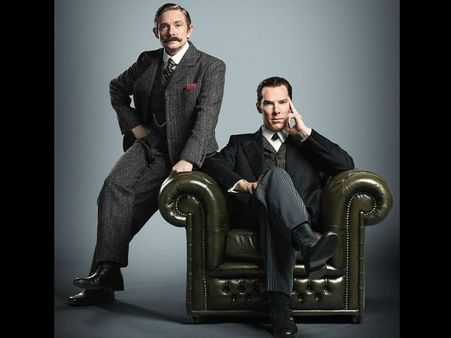 Sherlock Is Back After A Long Break: See Benedict & Martin Freeman's Clip