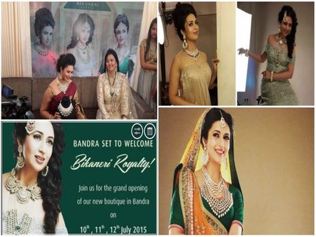Yeh Hai Mohabbatein’s Divyanka Tripathi At Bikaneri Jewels’ Launch [PICTURES]