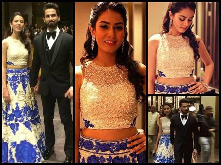 First Look Of Shahid Kapoor-Mira Rajput At Their Mumbai Reception