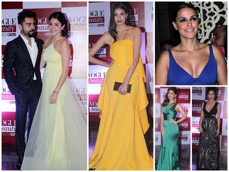 Pics: Virat Kohli, Anushka Sharma & Celebs Who Rocked Vogue Beauty Awards