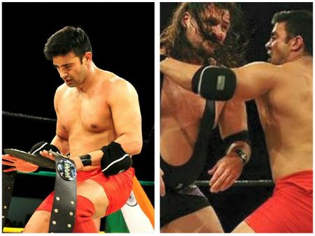 Nach Baliye 7 Contestant Sangram Singh Wins WWP Heavyweight Championship