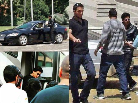 Latest Pictures: Super Hot Shahrukh Khan Performs Cool Stunts For Dilwale