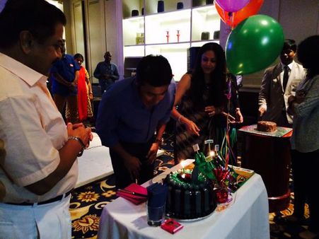 PHOTOS: Suriya Celebrates Birthday With Family, Celebrities Pour In Their Wishes