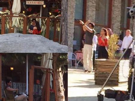 Dilwale NEW Pictures: Shahrukh Khan Spotted Romancing Kajol In Bulgaria