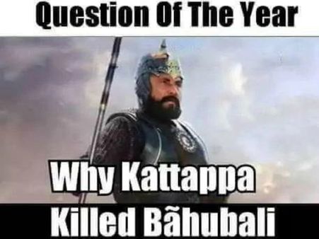 HILARIOUS! Why Katappa Killed Baahubali?